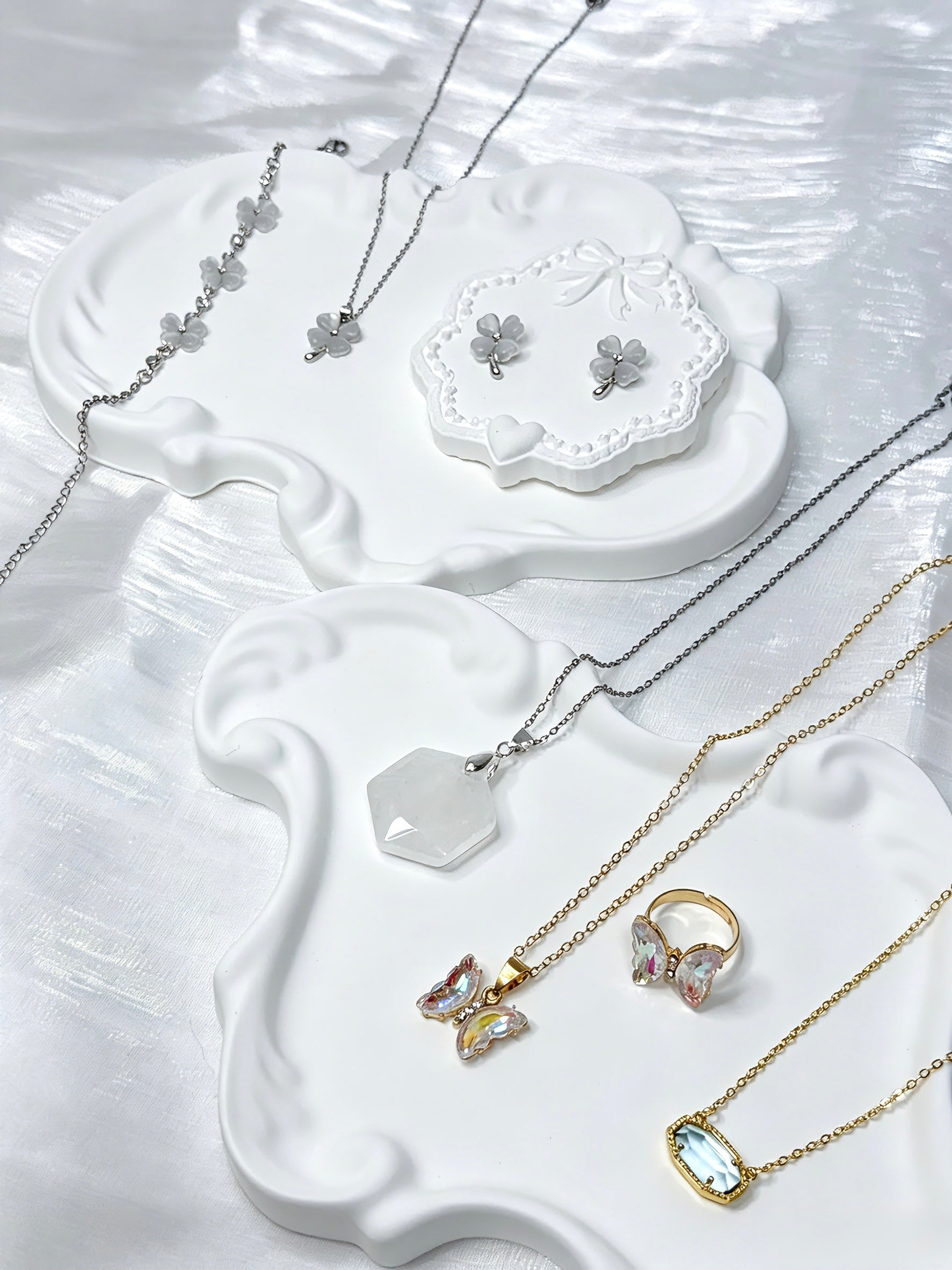White Jewels Set