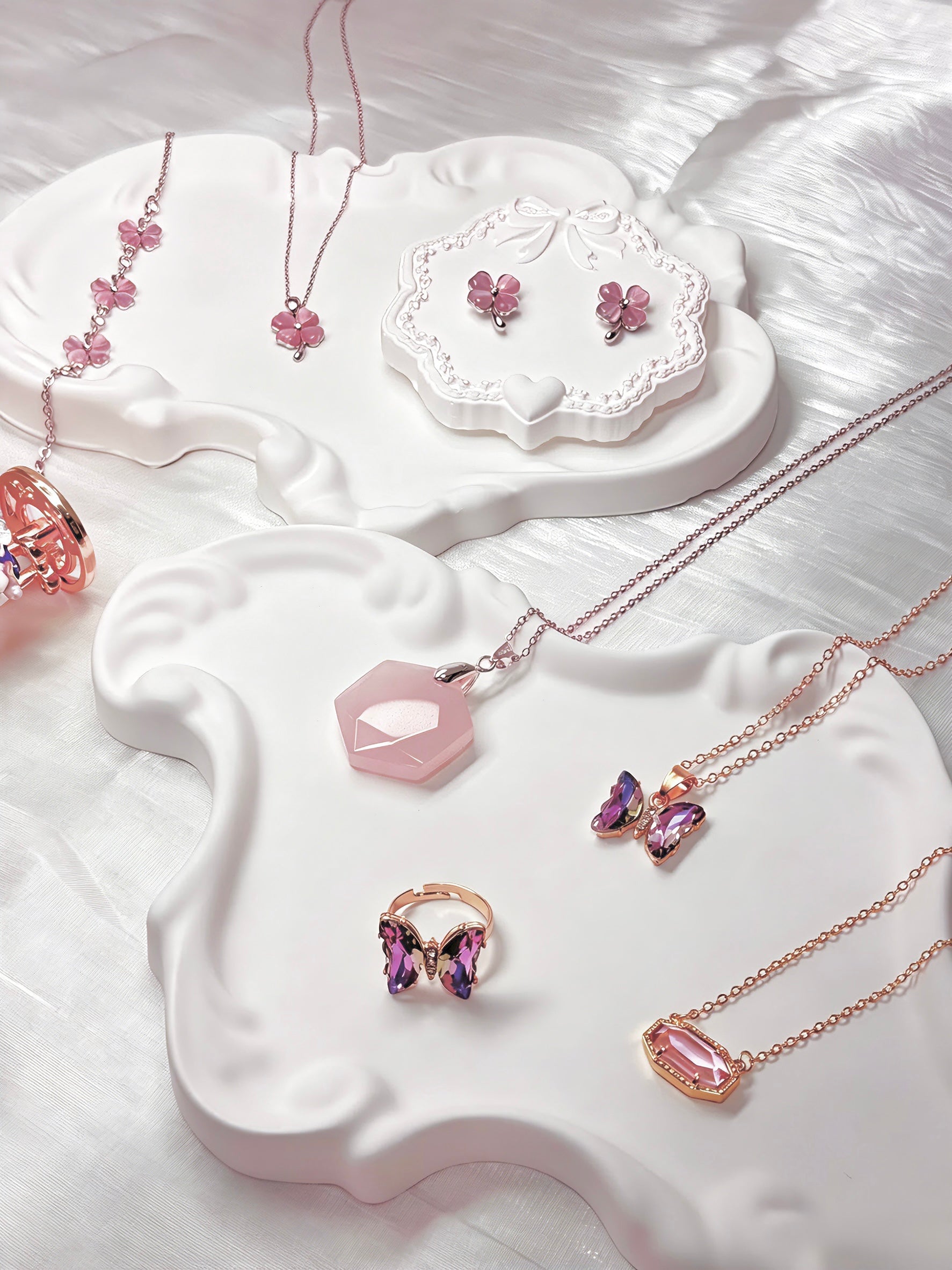 Pink Set Jewels