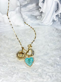 Tiffany Blue Vintage Lovesign Necklace