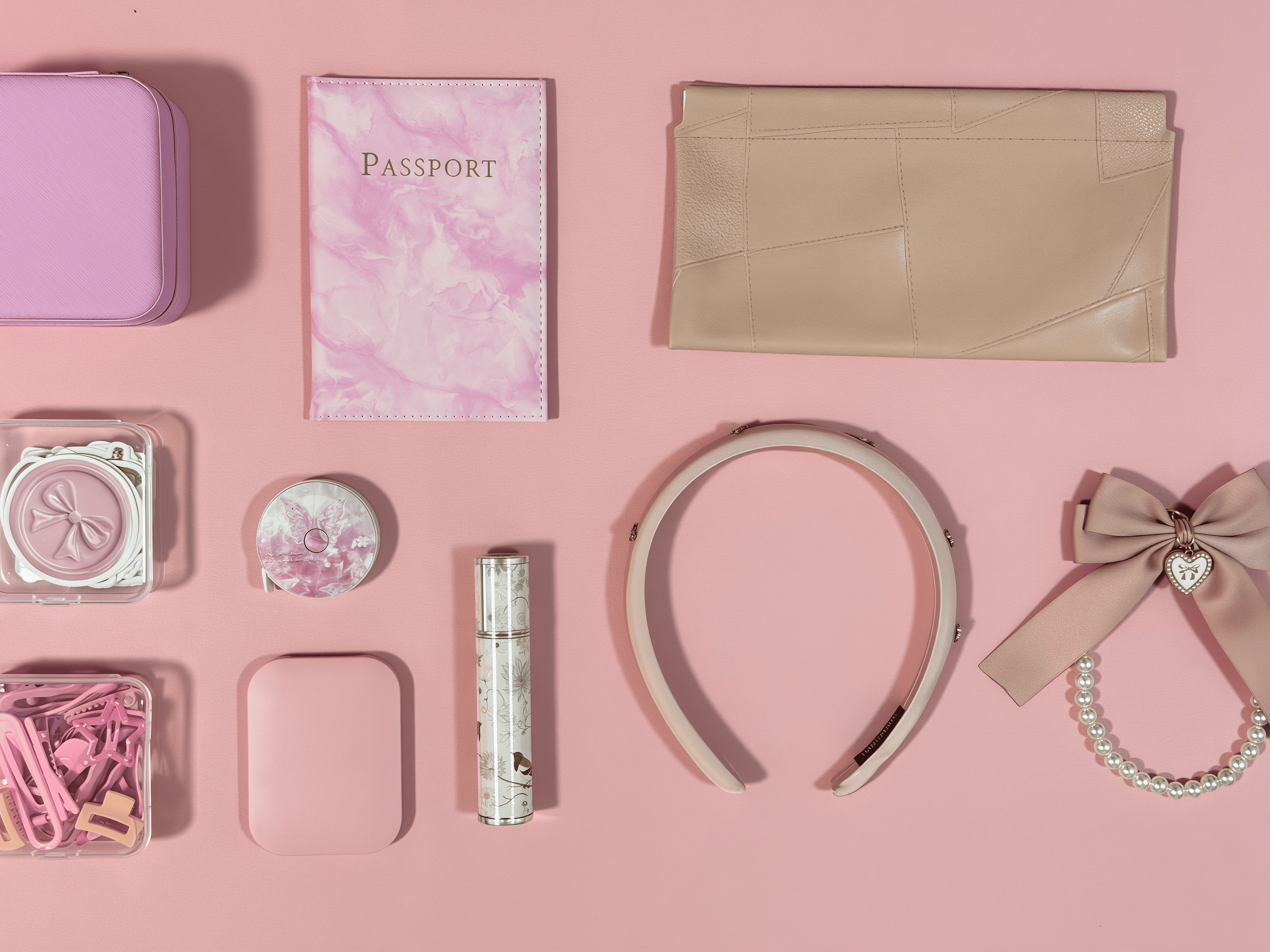 Pink Set Accessories