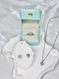 Heart Shape Shiny Jewel Set