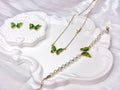 Green Butterfly Dreamy Jewel Set