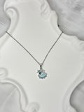 Ocean Blue Seashell Necklace
