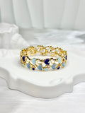 Blue Hearts Bracelet