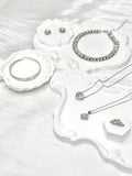 White Shiny Jewel Set