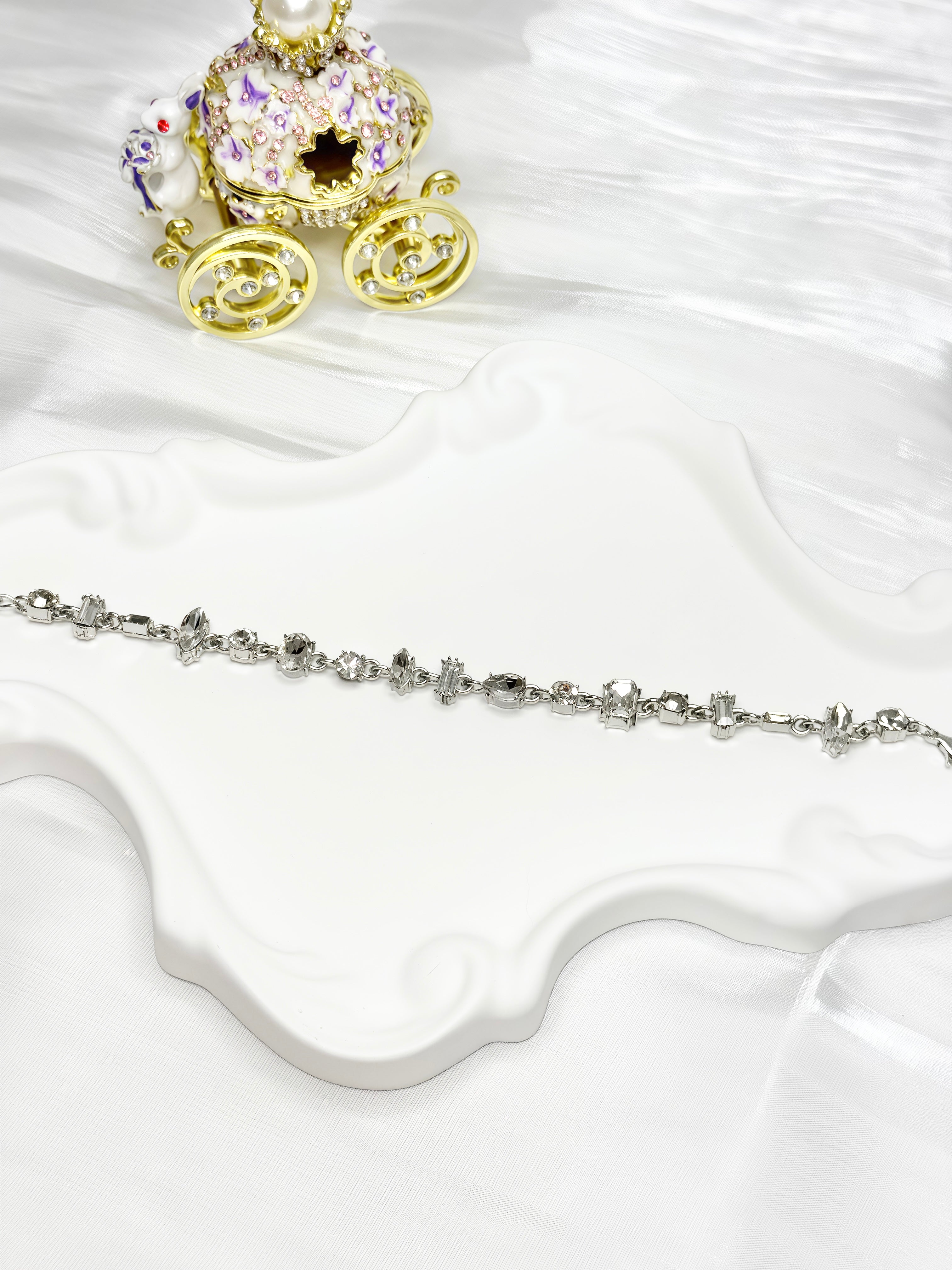 Shiny Cubic Zirconia Bracelet